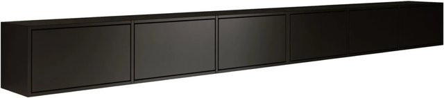 Selsey TV-Hängeboard Framme in Schwarz, modern und wandmontiert, Breite: 300,2 cm, Tiefe: 30 cm, Höhe: 30 cm - Bild 1