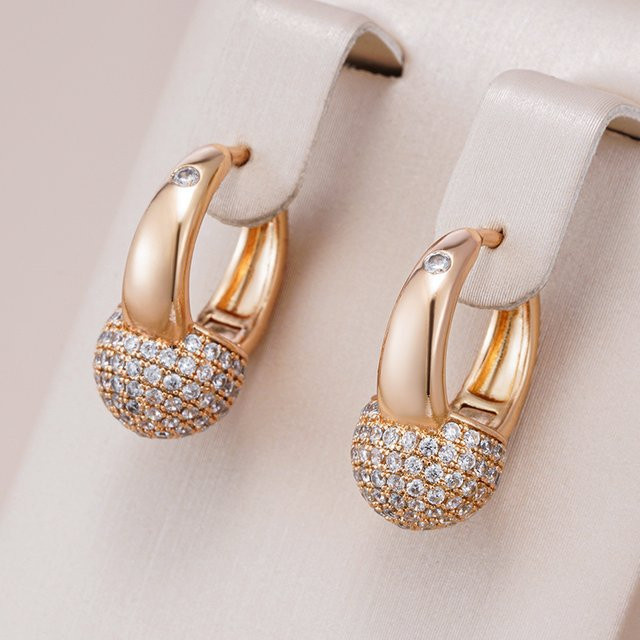 YoYo Tropfenohrringe, Gold, Zirkonia, Damen - Bild 1