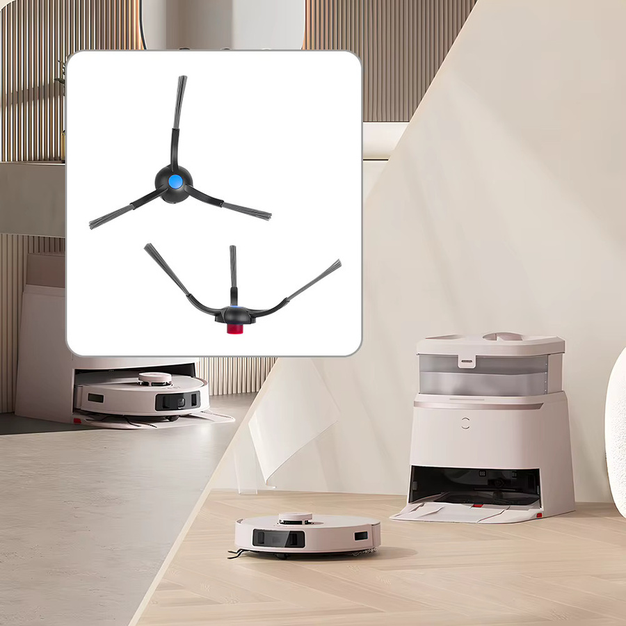 Ecovacs Seitenbürstenteile für Deebot T30, T30 PRO, T30 MAX, N20 PRO, N20 PLUS, T30S, T30SAI, T30 PRO Omni und T30S Combo Roboterstaubsauger in Schwarz - Bild 5
