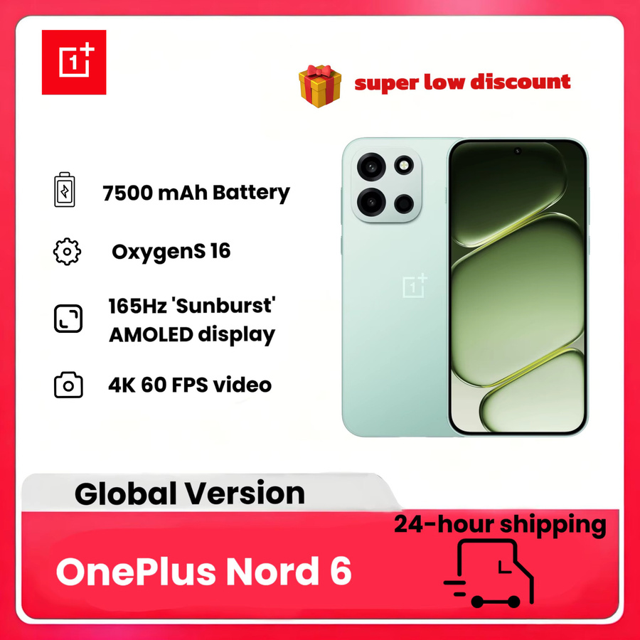 OnePlus Nord 6 Welt-Edition Smartphone 5G mit 512 GB Speicher und 12 GB RAM in Grün - Bild 1