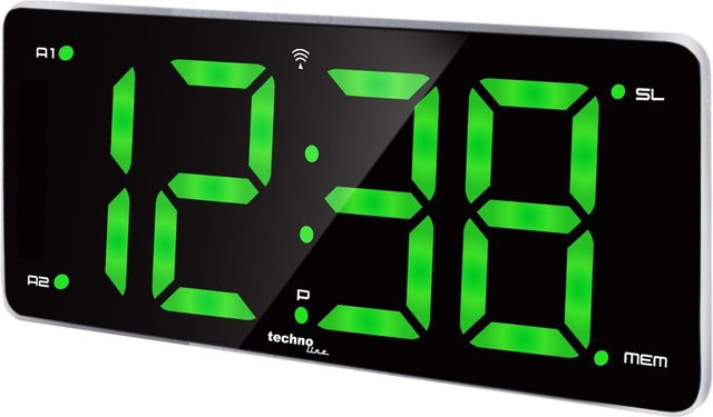 Technoline WT 486 Radiowecker in Schwarz mit AM/FM Funk und Sleep Timer - Bild 2