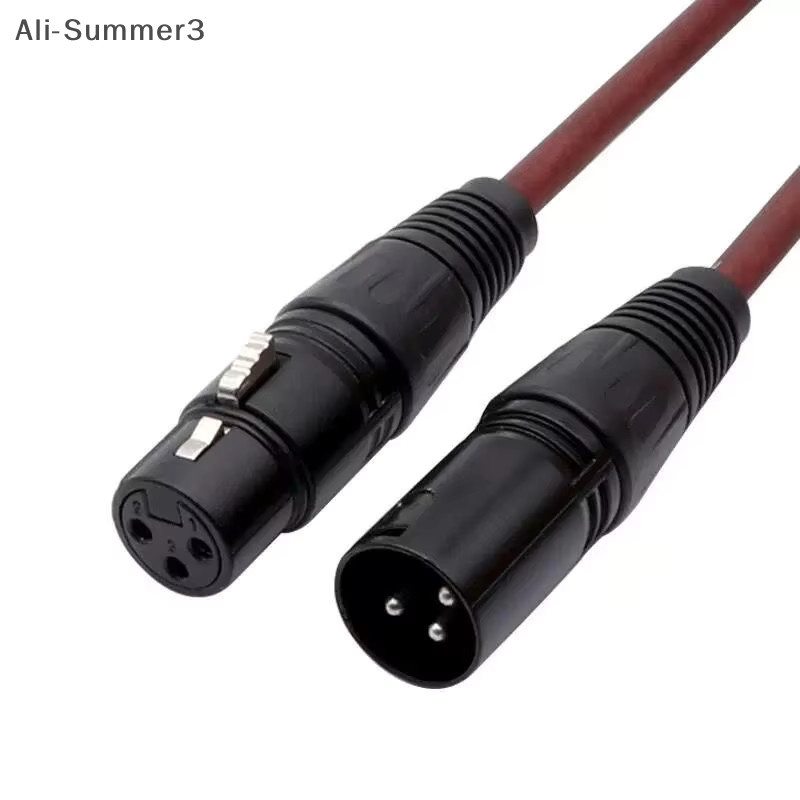DMX Kabel 3-Pin Signal Verbindung für DJ Bühne und LED Beleuchtung in Rot - Bild 2