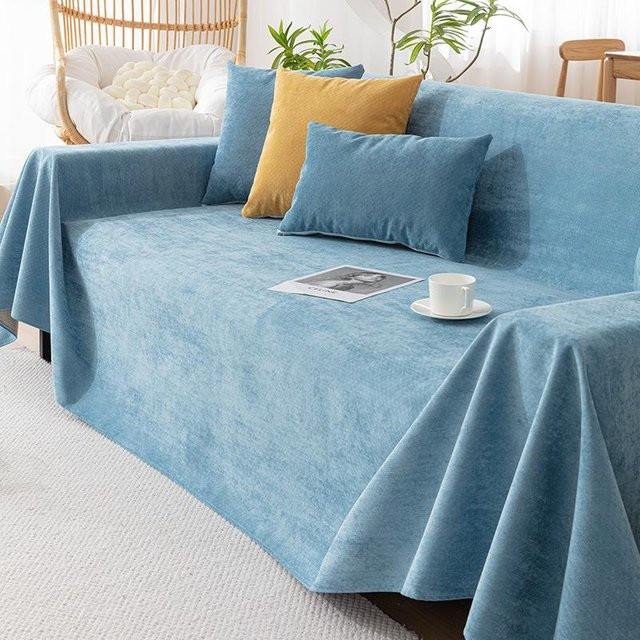 Wasserdichter und rutschfester Sofabezug von BC Pet Supplies im nordischen Stil, blau, B/H: 180 x 90 cm - Bild 1