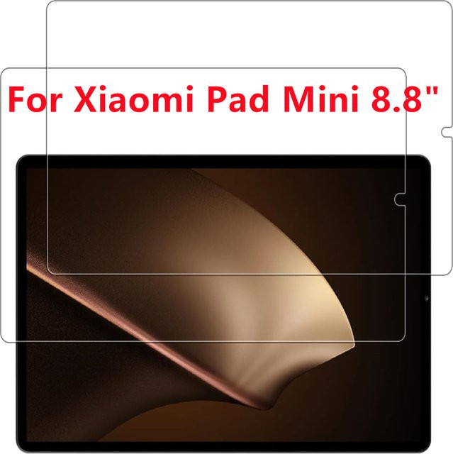2 Stück Xiaomi Tablet-Displayschutzfolie aus 9H gehärtetem Glas für Pad Mini 8,8 und Redmi K Pad 8,8 Zoll, transparent, Anti-Fingerprint-Schutzfolie - Bild 1