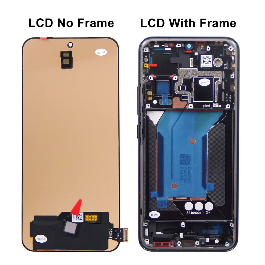 Xiaomi Mi 14 Ersatz-LCD-Display mit Touchscreen AMOLED 6,36 Zoll 120Hz in Schwarz, kompatibel mit den Modellen 23127PN0CC und 23127PN0CG - Bild 3