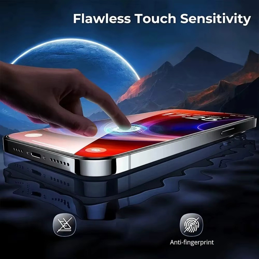DIXSG 4er-Pack Ultra-Klares Panzerglas Displayschutzfolie für iPhone 11 bis iPhone 17 Pro Max, Transparent - Bild 2
