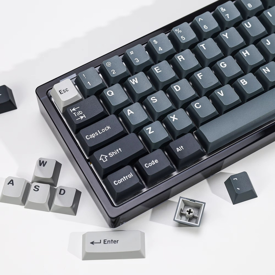 KBDiy GMK Apollo Tastenkappen aus PBT im Cherry Profile mit Double Shot Technologie für mechanische Gaming-Tastaturen und MX Switches - Bild 5