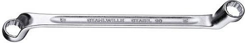 Stahlwille Doppelringschlüssel STABIL SW. 13 x 17 mm in Silber - Bild 1