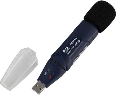 PCE Instruments Mini-Schallpegeldatenlogger PCE-SDL 1 in Blau - Bild 1