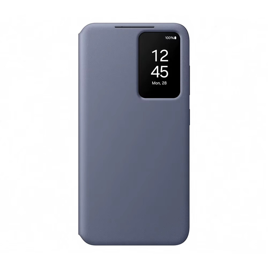 Samsung Smart View Wallet Smartphone Hülle für Galaxy S24 und Galaxy S24 Plus in Weiß - Bild 2