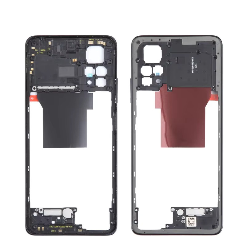 Mittlere Rahmenblende für Xiaomi Redmi Note 12 Pro 4G in Schwarz oder Blau - Bild 5