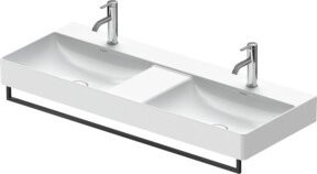 Duravit Handtuchhalter DuraSquare Schwarz Matt Breite: 113,9 cm - Bild 1