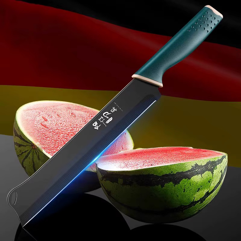 PLYS Obstmesser aus Edelstahl in Grün für Melonen und Früchte - Bild 2
