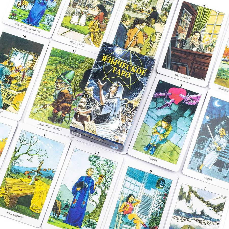 Lemo Nade Russische Heidnische Tarot Karten Divination Brettspiel - Bild 3