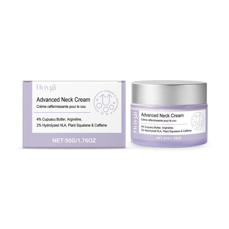 Hoygi Peptid Hals- und Dekolletécreme, Unisex, für reife Haut - Bild 4