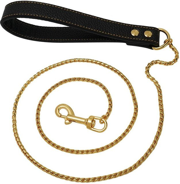 Schlangenkette Edelstahl, black, 1.25m, Unisex - Bild 1