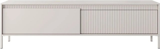 Vente-unique TV-Board Nursema in Beige mit einer Breite von 187,1 cm - Bild 1