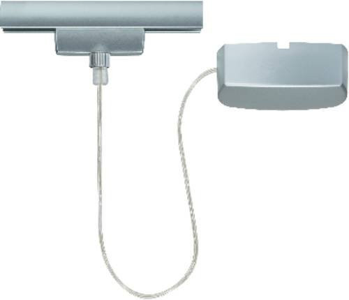 Paulmann URail Einspeisung für 1phasiges Hochvolt-Schienensystem in Chrom matt - Bild 1