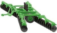 SIKU Modellfahrzeug FARMER Scheibenegge in Blau/Weiß im Maßstab 1:32 aus Metall und Kunststoff - Bild 1