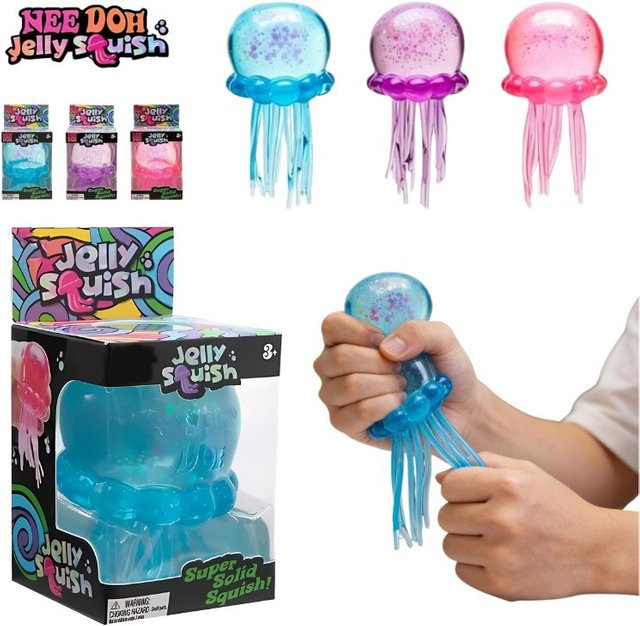 Schylling Nee Doh Quallen-Quetschspielzeug, Fidget-Spielzeug - Bild 1