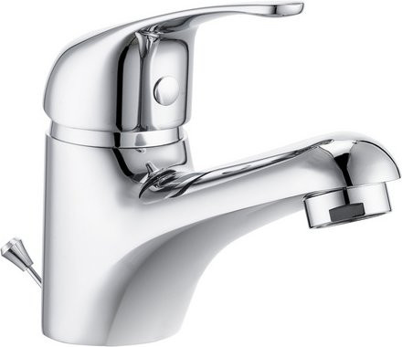 WELLWATER Küchenarmatur Catania in Chrom und Silber, B/T/H: 21,0 x 13,0 x 66,5 cm - Bild 1