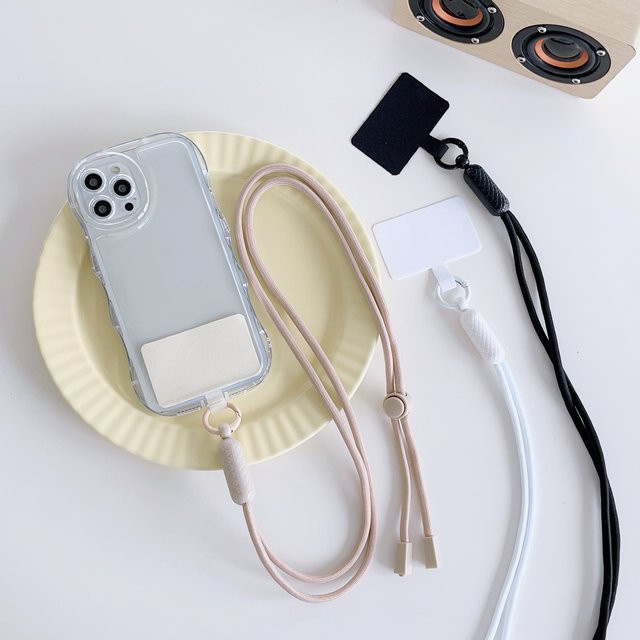 ZHANZHI Verstellbares Telefon-Lanyard für iPhone 15 als Umhängetasche und Schultergurt in Mehrfarbig - Bild 1