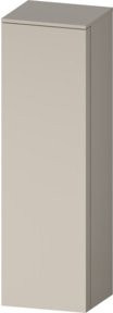 Duravit Qatego Halbhochschrank mit Glastüren in Tau Matt, Wandmontage, B/T/H: 40 x 36 x 132 cm - Bild 1