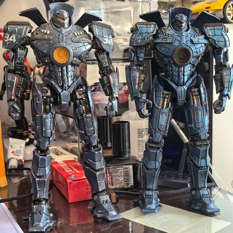 Bandai Eureka Striker, Gelenkmodell, Blau - Bild 3