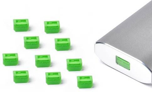 Smartkeeper ESSENTIAL Mini DisplayPort Schloss MD04P1GN Grün - Bild 1