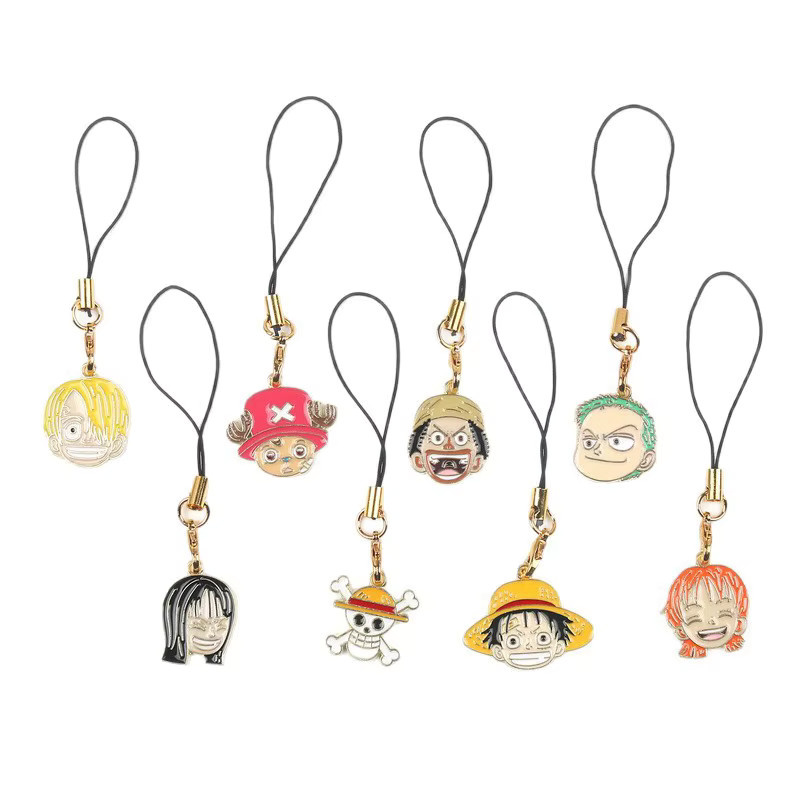 Bandai One Piece Schlüsselanhänger, 8-teiliges Set, Bunt / Mehrfarbig - Bild 2