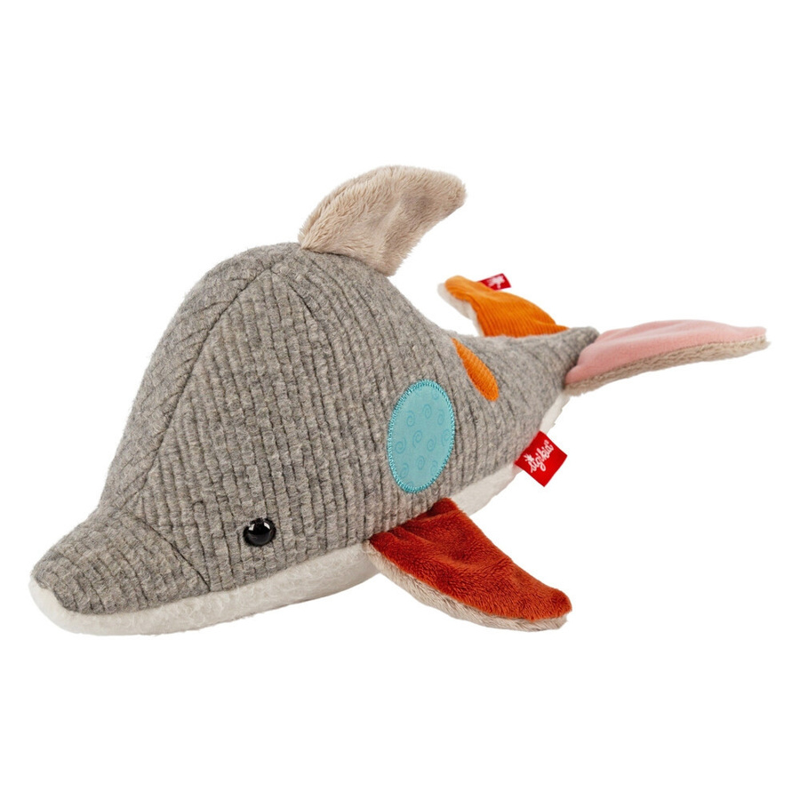 Sigikid Patchwork Sweety Delfin, Plüsch / Textil, ab 0 Jahre - Bild 1