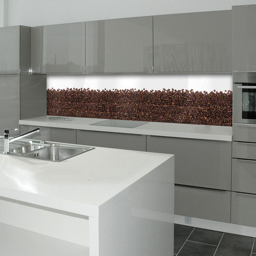 mySPOTTI Küchenrückwand Espresso in Braun aus Aluverbund, B: 220,0 cm, H: 60,0 cm - Bild 2