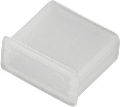 TRU Components Universal-USB-Staubschutzkappe für USB-A, transparent - Bild 1