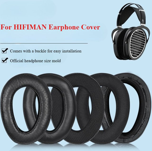 HIFIMAN Ohrpolster in Schwarz für Edition X, XS, Ananda, HE1000 SE und Arya Kopfhörer - Bild 1
