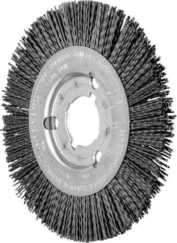 PFERD TOOLS Rundbürste RBU ungezopft für Winkelschleifer, Keramik-Filament Ø 1,10 mm, Korn 120, Grau - Bild 1