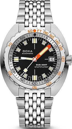 Doxa SUB300T Sharkhunter Armbanduhr, Automatik, Edelstahl, 42,5 mm, Herren - Bild 1