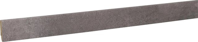 Classen Sockelleiste Zementestrich Taupe mit Kabelkanal, Höhe: 5,8 cm, Tiefe: 1,9 cm, Länge: 240 cm - Bild 1