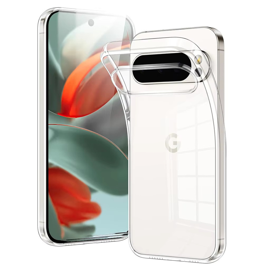 Ricestate Silikon Schutzhülle für Google Pixel 9 Transparent Stoßfest - Bild 2