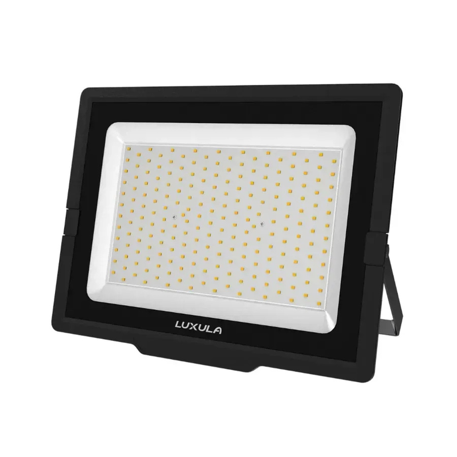 LUXULA LED Fluter 200W Außenstrahler Schwarz IP65 20000lm 4000K Neutralweiß - Bild 2