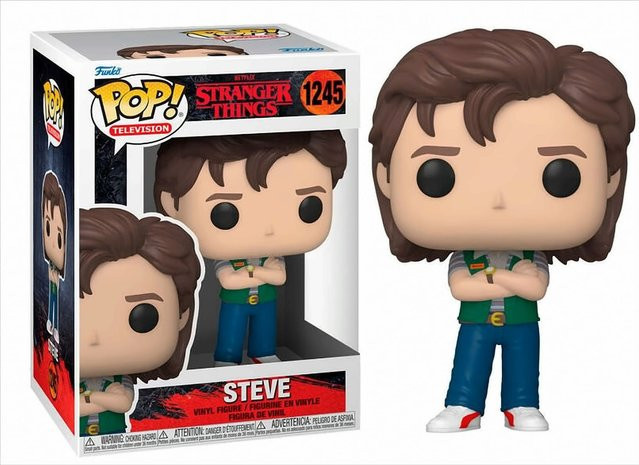 Funko Stranger Things Steve Vinyl Figur - Bild 1
