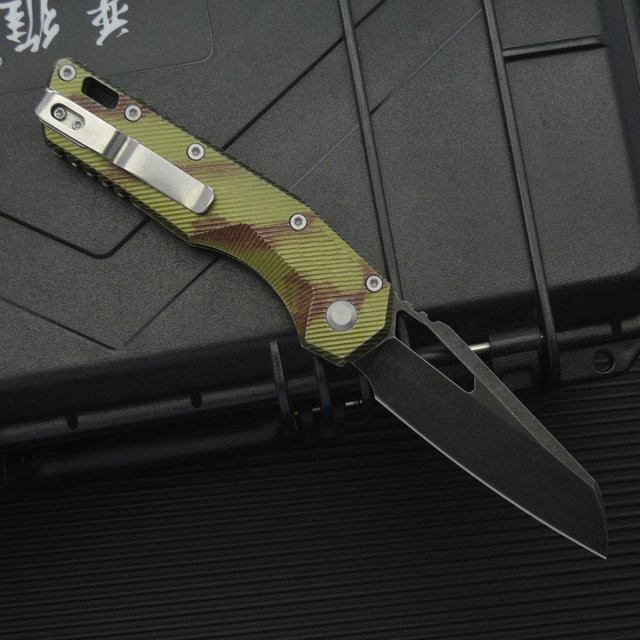 Micro Technology MSI Klappmesser aus Metall für Outdoor und Camping - Bild 1