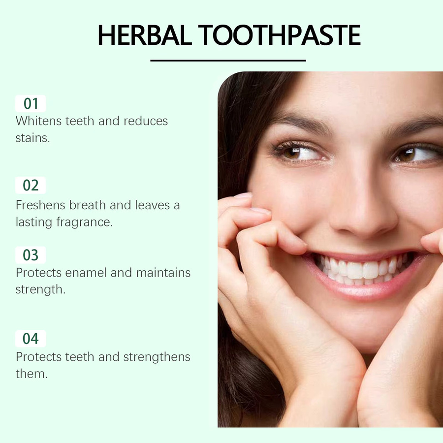 ORALHOE Kräuter-Nährende Zahnpasta, Unisex - Bild 3
