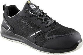 RUNNEX Halbschuh SportStar 5115 Sicherheitsschuh S1P ESD in Grau-Schwarz, Größe 37 - Bild 1