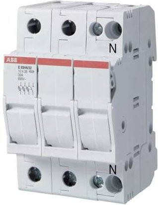 ABB Sicherungshalter E 93HN/20 in Weiß - Bild 1