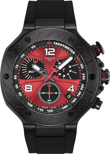 Tissot Chronograph T-Race Moto GP 2026, Quarz, Edelstahl, 45 mm, Herren - Bild 1