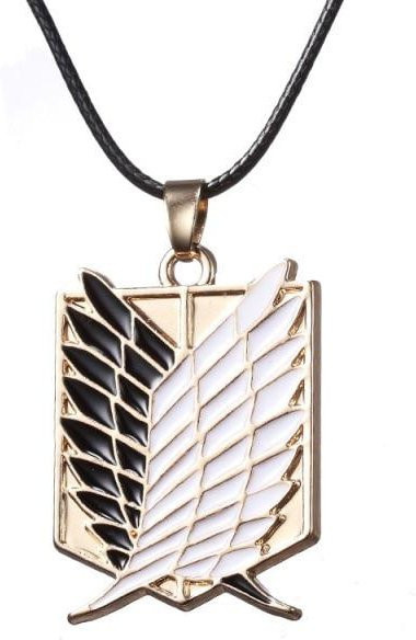 YIRAN Jewelry Anhänger Halskette, Messing, Weiß, Unisex - Bild 1