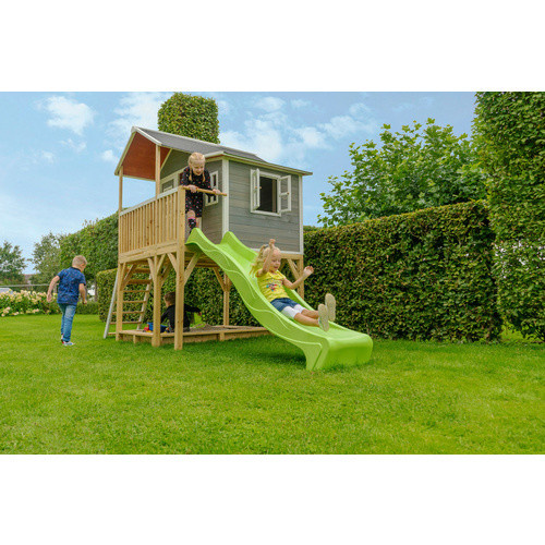 EXIT Toys Spielturm Loft aus Zedernholz in Grau, B/H/T: 190 x 269 x 444 cm - Bild 2