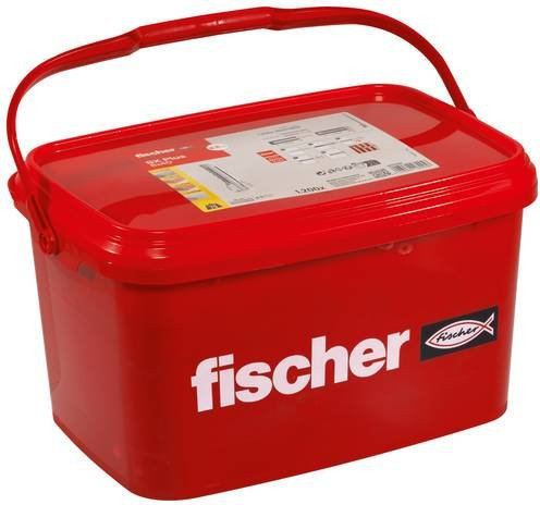 Fischer SX Plus Spreizdübel aus Nylon in Rot, Länge: 40 mm, Durchmesser: 8 mm, 1200 Stück - Bild 1