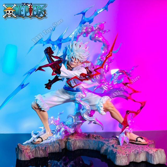 Bandai One Piece Anime Figur Monkey D. Ruffy Gear 5 Actionfigur aus PVC - Bild 1