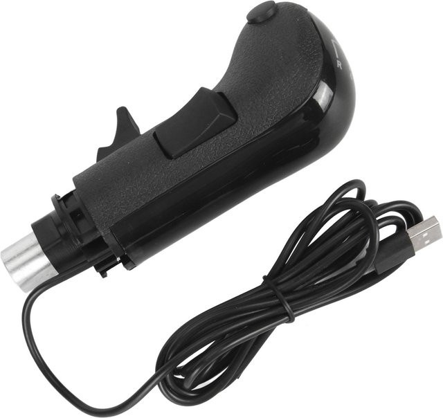 Honor Electronics USB-Schaltknauf für Rennsimulationen, DIY Sequentielles Design, Schwarz, kompatibel mit G29 27 25 920 923 und Thrustmaster - Bild 1
